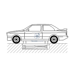 TS-1104 Подъемник ножничный г/п 3 т